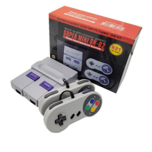 CONSOLE SUPER MINI SN-02 HDMI 821 JOGOS CLASSIC GAMES COLLECTION