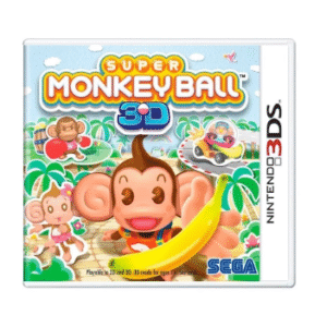 JOGO SUPER MONKEY BALL 3D NINTENDO 3DS LACRADO