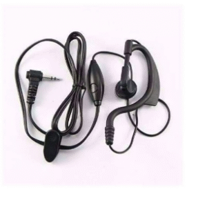 FONE DE OUVIDO COM MICROFONE PARA RADIO COMUNICADOR VERDE