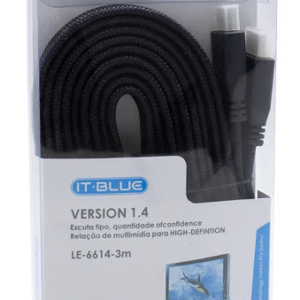 CABO HDMI 3 METROS IT BLUE VERSION 1.4 LE 6614