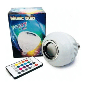 LAMPADA CAIXA DE SOM BLUETOOTH MUSIC LEHMOX LEY-WJL2