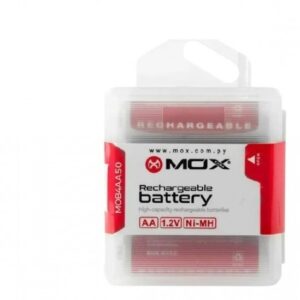 PILHA RECARREGAVEL AA MOX 3600MAH COM 04 UNIDADES