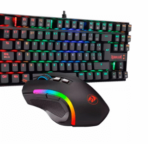 KIT REDRAGON TECLADO MECHANICAL COM MOUSE K552RGB BA