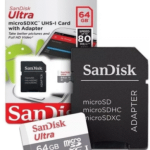 MEMORIA MICRO SD SANDISK M SD  64GB  100MB  CLASSE 10 ULTRA