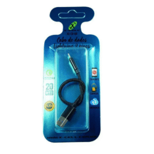 CABO DE DADOS LIGHTNING CURTO  REFORCADO KA-321