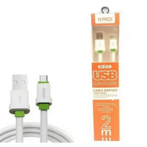 CABO CARREGADOR USB RAPIDO 2 METROS PARA ANDROID TIPO C