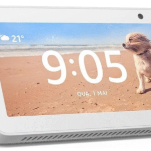 AMAZON ECHO SHOW 5 SMART DISPLAY COM ALEXA BRANCA 3ª