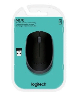 MOUSE LOGITECH WIRELESS M170 PRETO