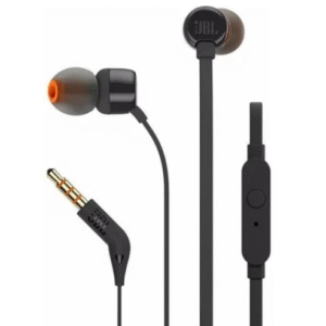 FONE DE OUVIDO IN EAR PRETO JBL TUNE110 ORIGINAL