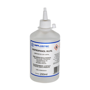 ÁLCOOL ISOPROPÍLICO ISOPROPANOL 99,8% IMPLASTEC 250ML