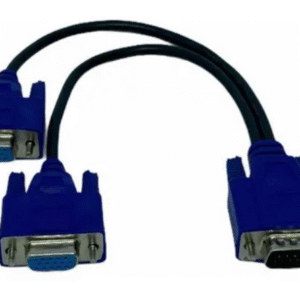 CABO ADAPTADOR CONVERSOR VGA MACHO X 2 VGA FEMEA