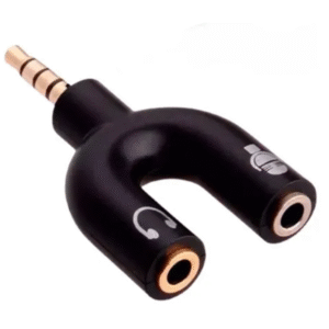 ADAPTADOR DE FONE  P2 EM Y PARA 2  P2 FEMEA LEY-23