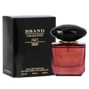 PERFUME BRAND COLLECTION N.023 - FRAGRÂNCIA VERSACE - CRYSTAL NOIR FEMININO 25ML