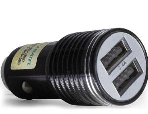 IN CAR CROMADO KAPBOM 2USB 4.8A KA-5020