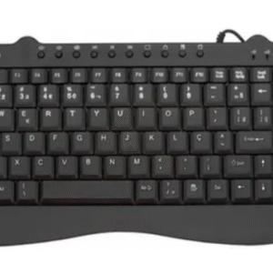 MINI TECLADO COM FIO SLIM MULTIMIDIA KNUP KP-2008