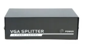 SPLITTER VGA 1x4PORT 200MHZ VGA DIVISOR DE SINAL DE VIDEO AD140