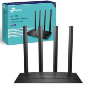 ROTEADOR TP-LINK AC1300 WIRELESS MESH FULL GIGABIT MU-MIMO ARCHER C6