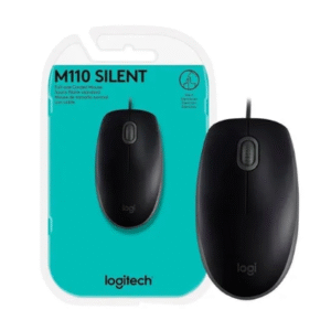 MOUSE LOGITECH USB M110 PRETO SILENT