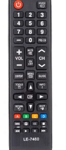 CONTROLE REMOTO PARA TV SAMSUNG LE 7460