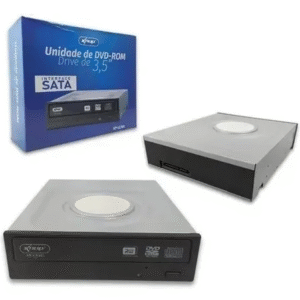 GRAVADOR DE CD/DVD KNUP KP-LE301 CONEXAO SATA DRIVE 3,5