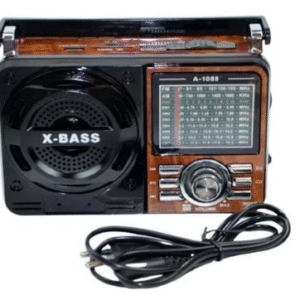 CAIXA DE SOM AM FM USB SD RECEPTOR DE 9 BANDAS KA-1088 KAPBOM