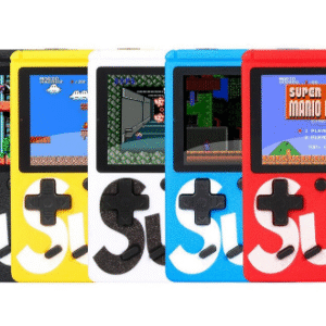 MINI VIDEO GAME PORTATIL RETRO COM 400 JOGOS SUP LE-785