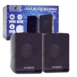 CAIXA DE SOM PARA NOTEBOOK PC XCELL XC-CM-09 6W