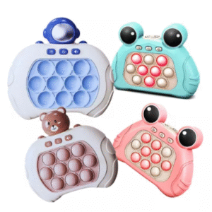 JOGO GAMER BRINQUEDO POP IT INFANTIL ELETRÔNICO PERSONALIZADO