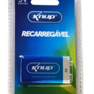 BATERIA 9V KNUP RECARREGAVEL KP-BT9V