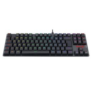 TECLADO MECÂNICO GAMER REDRAGON APS TKL, RGB, SWITCH REDRAGON K607-RGB