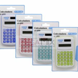 CALCULADORA DE BOLSO 8 DIGITOS LE-6008