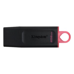 PEN DRIVE KINGSTON 256GB USB3.2 GEN1 DATATRAVELER EXODIA, PRETO E ROSA - DTX/256GB
