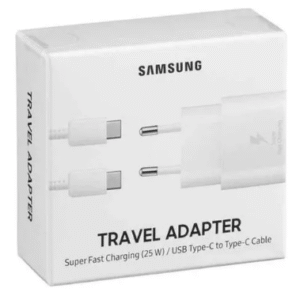CARREGADOR SAMSUMG 25W TURBO BRANCO