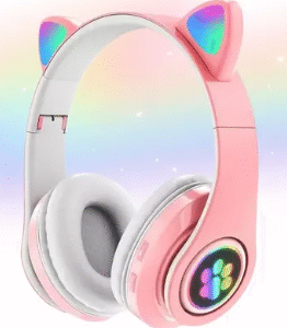 FONE DE OUVIDO BLUETOOTH COM ORELHA DE GATO STN-28 PRO