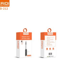 ADAPTADOR DUAL TIPO C KD-212