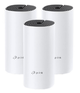ROTEADOR DECO KIT COM 3 FAST STABLE EVERYWHERE TP LINK AC1200 DECO M4