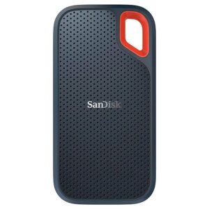 SSD EXTERNO PORTÁTIL SANDISK EXTREME, 1TB, USB 3.1, LEITURA: 1050 MB/S E GRAVAÇÃO: 1000 MB/S, PRETO E LARANJA