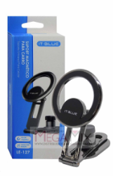 SUPORTE CELULAR MAGNÉTICO PARA CARRO LE-127 IT-BLUE