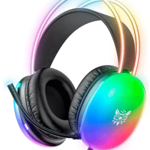 HEADSET GAMER PROFISSIONAL ONIKUMA X25 RGB PRETO