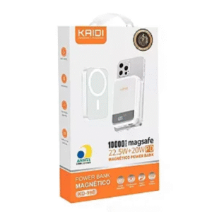 CARREGADOR PORTÁTIL MAGNÉTICO KAIDI KD-998 10000MAH