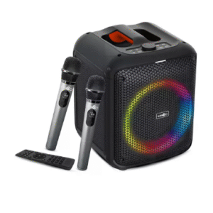 CAIXA DE SOM BLUETOOTH IMENSO IMS-X65 40W 2 MICROFONES SEM FIO