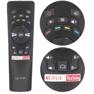 CONTROLE REMOTO PARA TV MULTILASER TL008 / LE-7111
