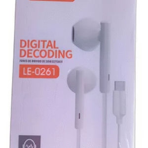 FONE DE OUVIDO TIPO C LELONG LE-0261