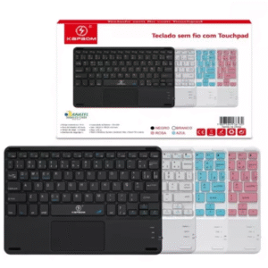 TECLADO SEM FIO COM TOUCHPAD KAPBOM KA-690