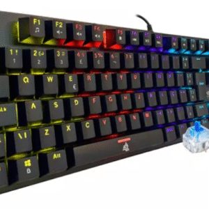 TECLADO MECANICO GAMER KNUP MADSET TE114 SWITCH AZUL