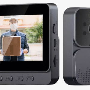 VÍDEO PORTEIRO INTERFONE CAMPAINHA PRETO PT-3000 PROTECTION