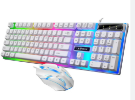 KIT GAMER TECLADO E MOUSE LEHMOX RGB LEY-2073