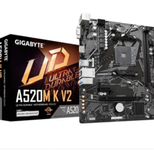 PLACA MÃE GIGABYTE A520M K V2 AMD AM4 DDR4 MATX CHIPSET A520