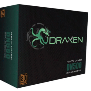FONTE ALIMENTAÇÃO DRAXEN 500W DN500 80PLUS BRONZE