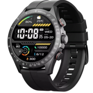 SMARTWATCH HAYLOU SOLAR PRO TELA AMOLED DE 1,43" CHAMADA BLUETOOTH, REPRODUÇÃO DE MÚSICA